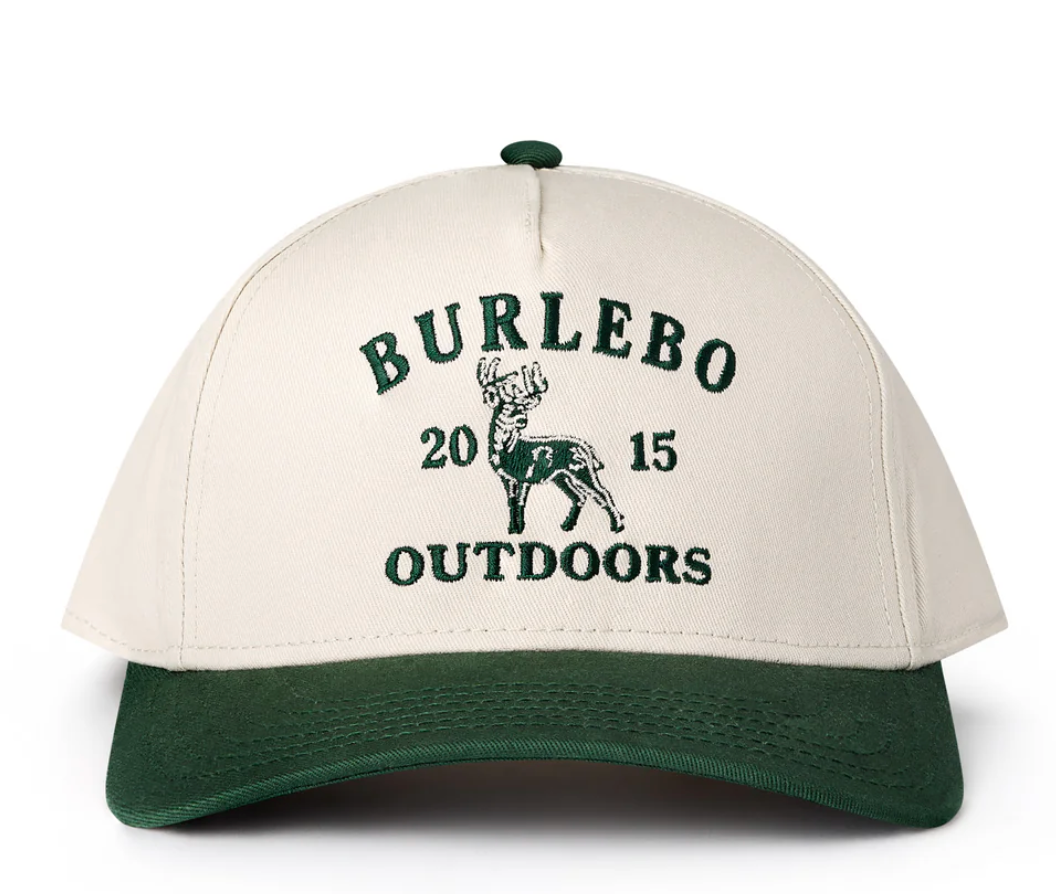 Cap - Vintage Whitetail Deer - Cream