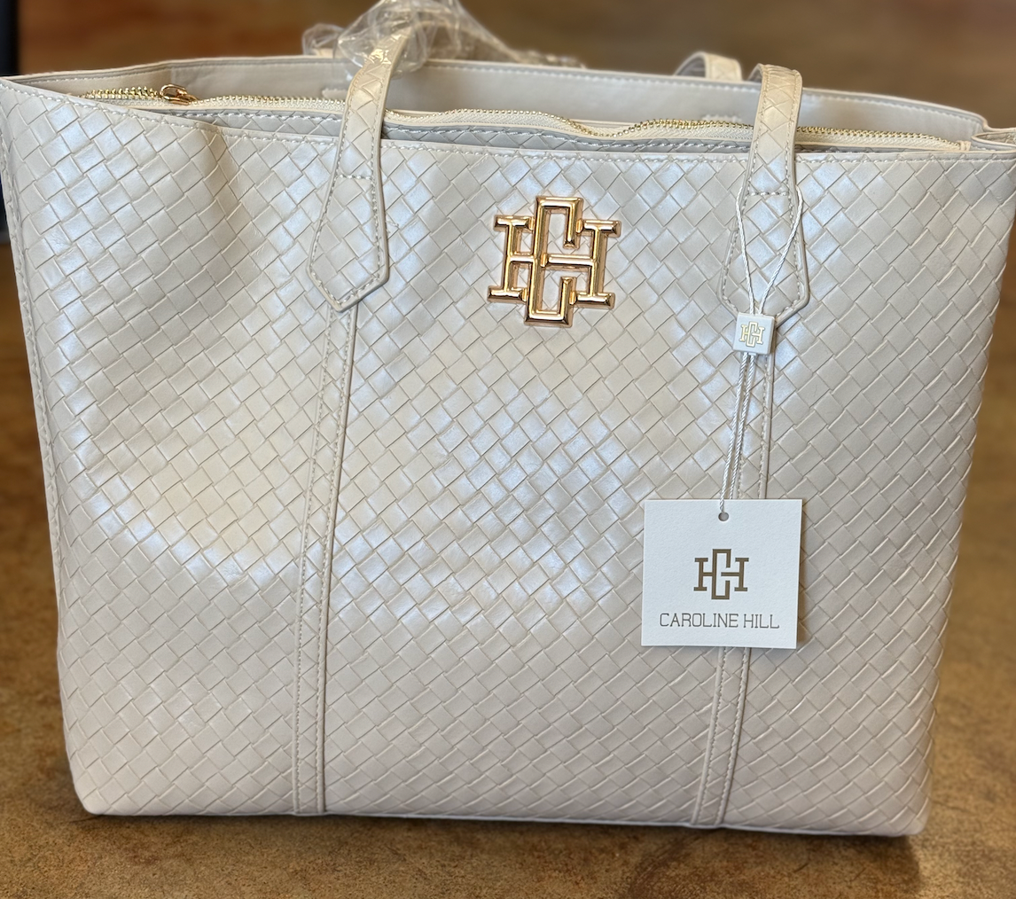Heath Tote Woven Almond