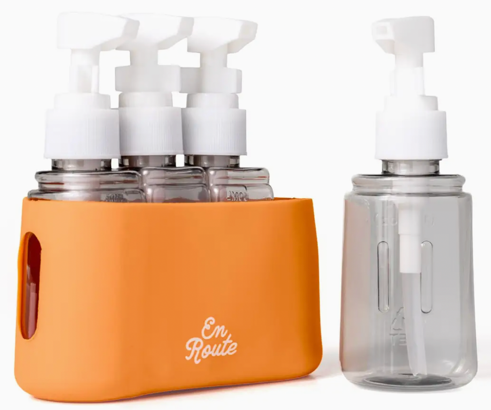 En Route Bon Voyage 4 piece travel bottle