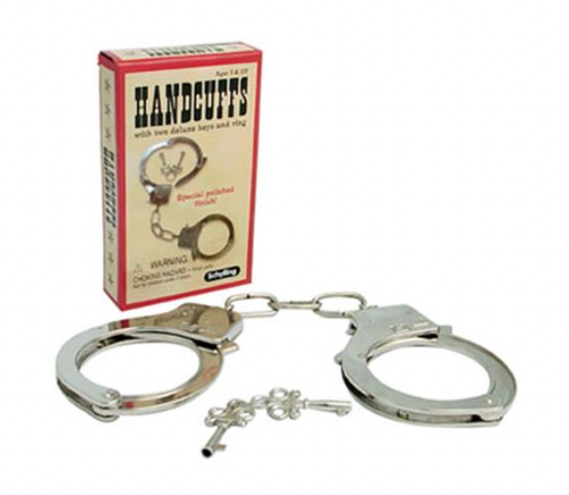 METAL HAND CUFFS WITH KEYS