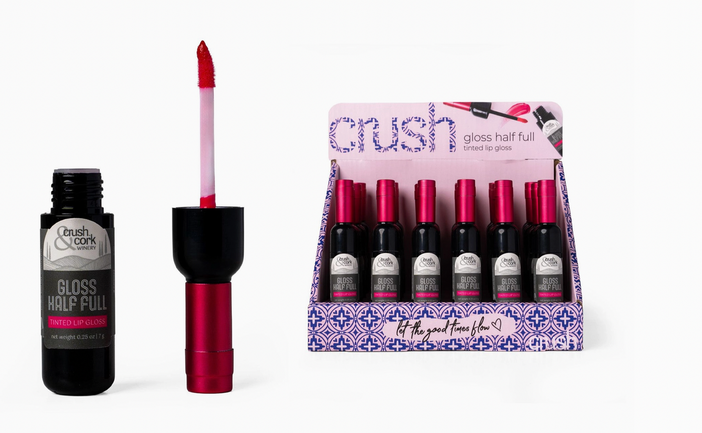 Crush Crush & Cork Winery Gloss Half Full Tinted Lip Gloss