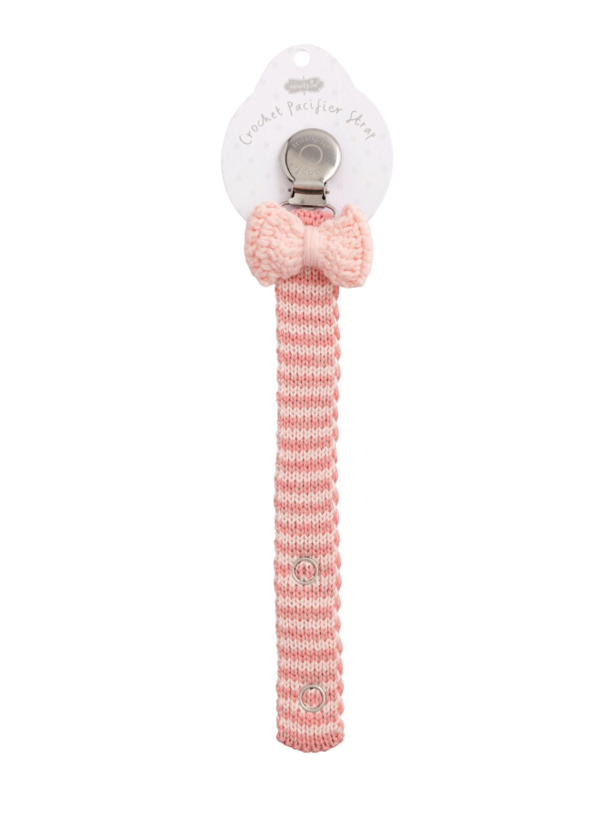 Light Pink Bow Crochet Pacy Strap