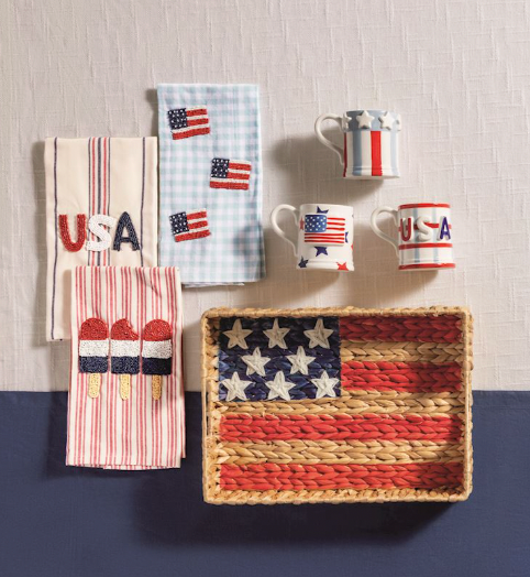 Woven Flag Tray