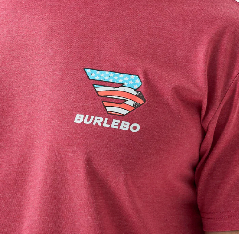 American Dogs - Heather Crimson Tee