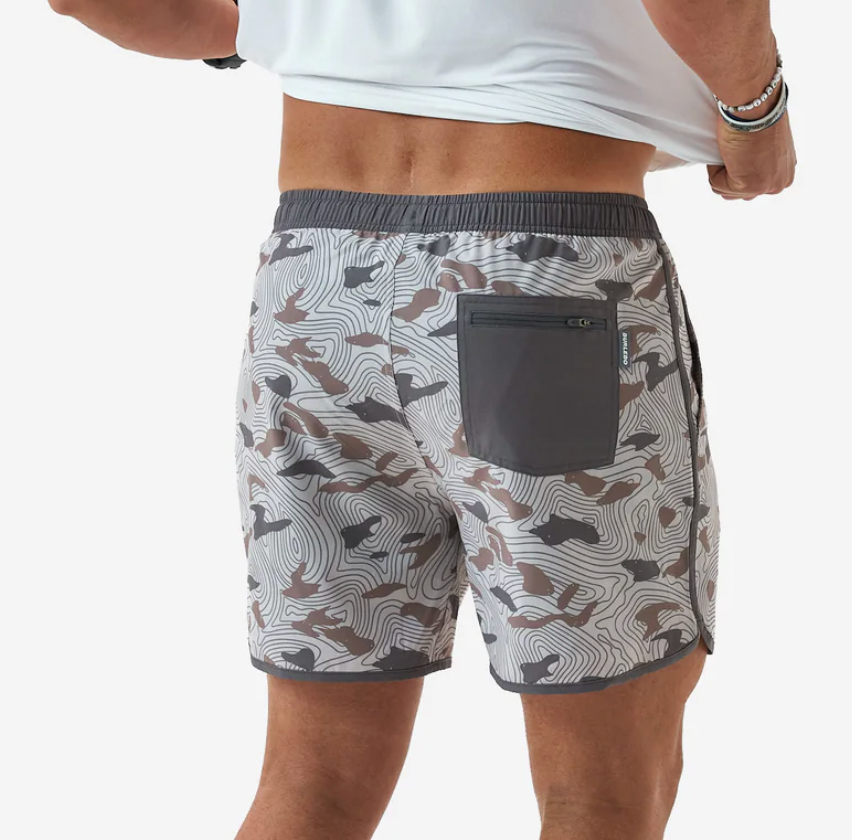 Topo Desert Camo Swim Trunk