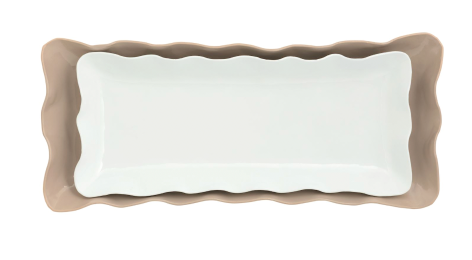 Decorative Enamel Tray Set
