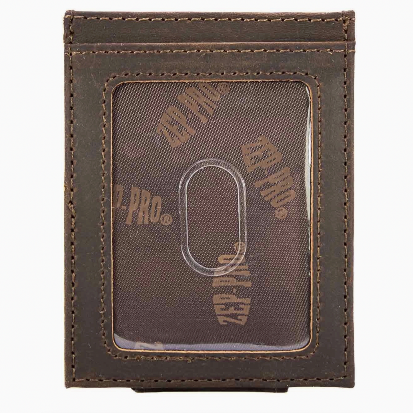 Turkey Magnetic Leather Slim Wallet Crazy Horse