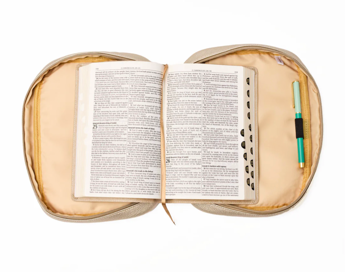 Bible Cover-Champagne