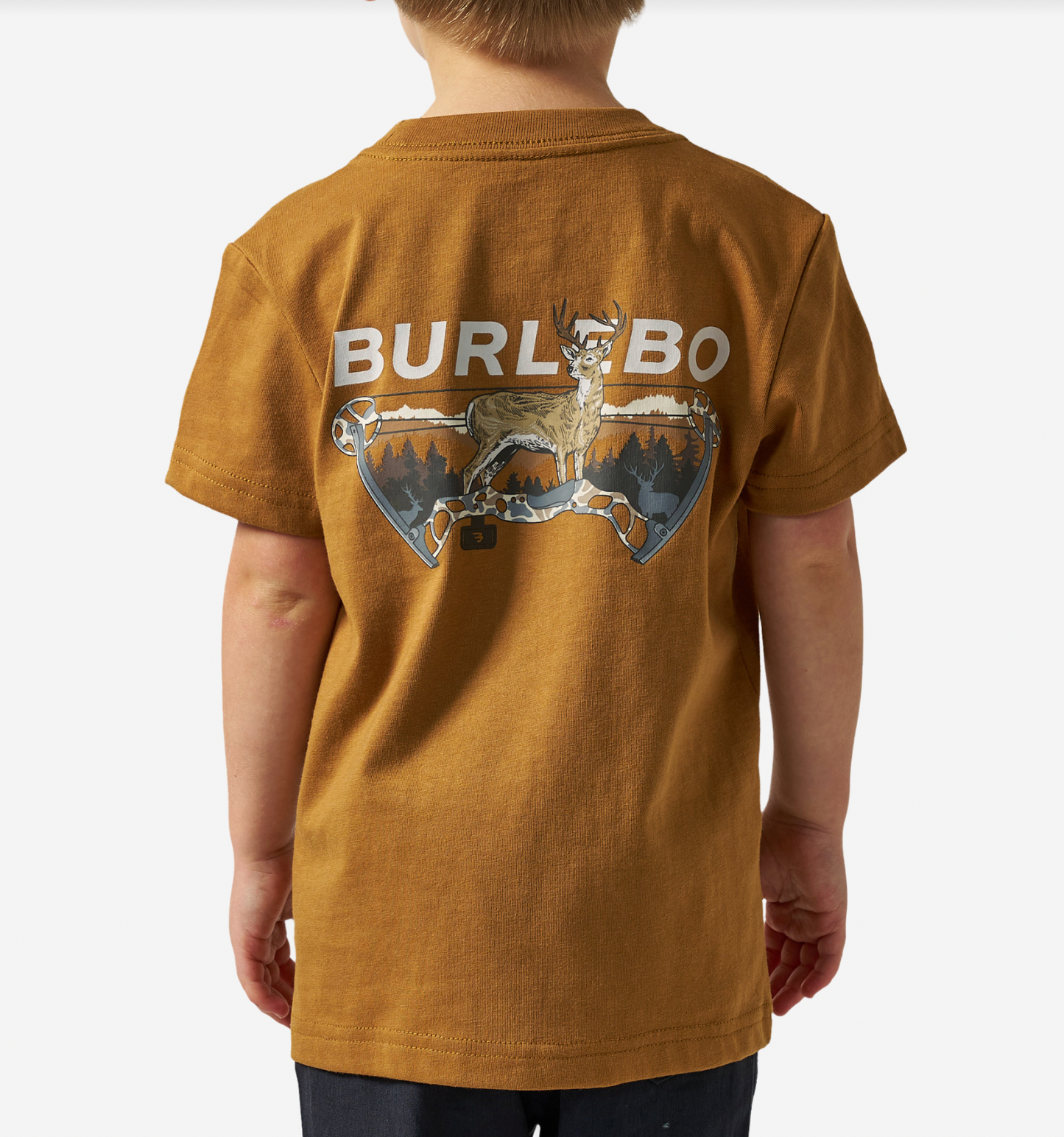 Youth Tee-Bow Hunter-Light Brown