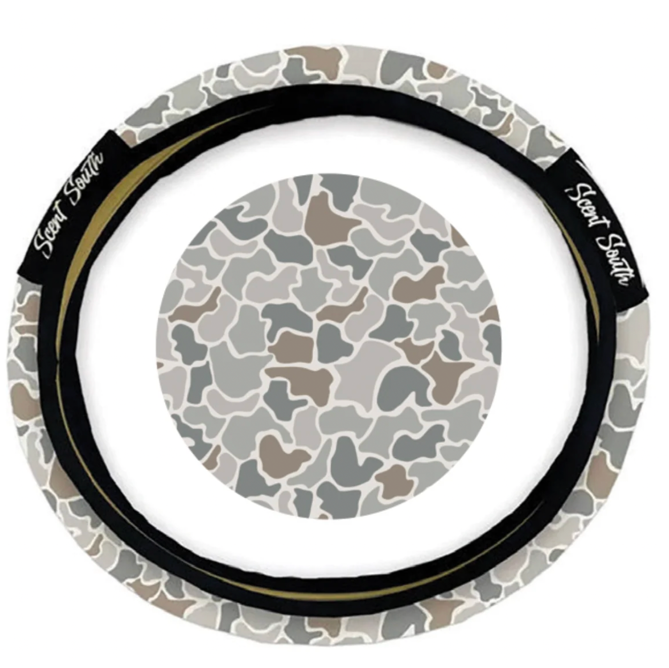 Graystone camo - Steering wheel cover