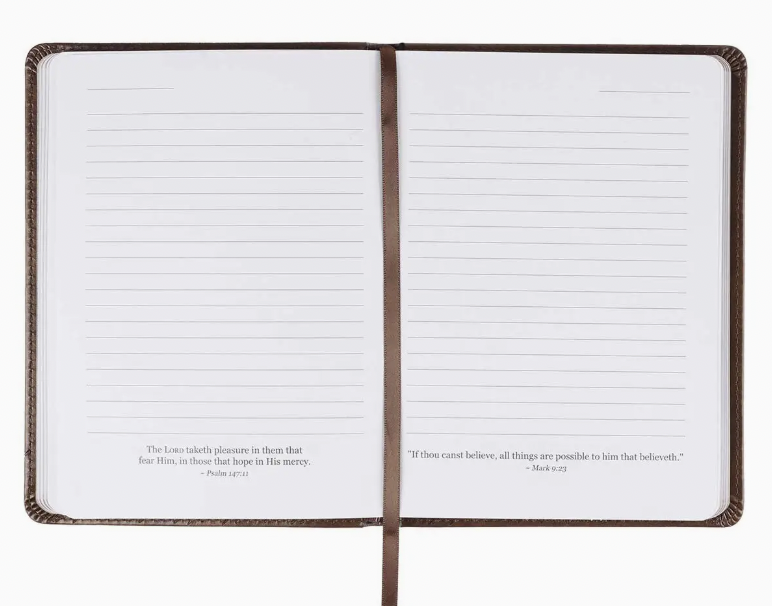Journal Handy Brown I Know the Plans Jer. 29:11