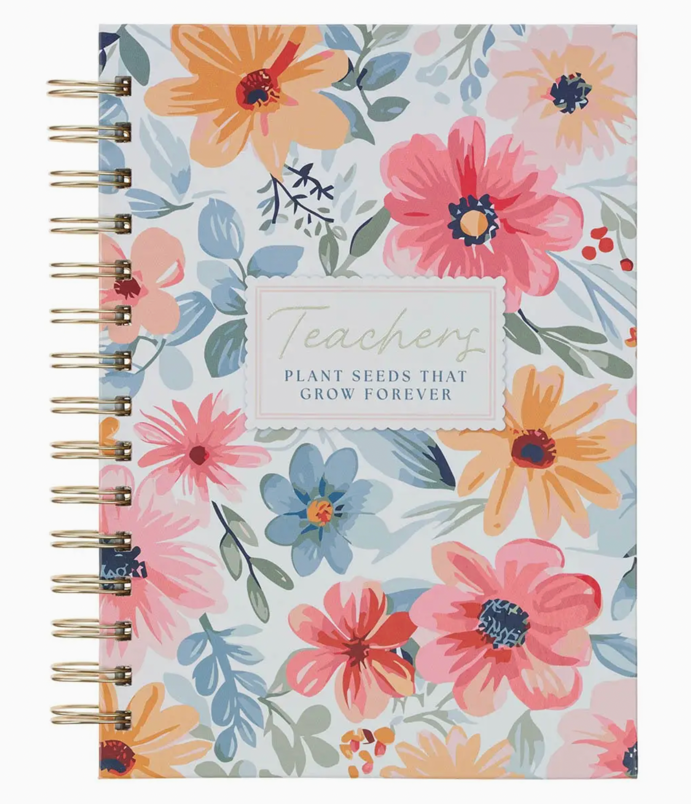 Journal Spiral Teachers Plant Seeds
