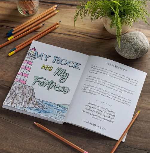 The Names of Jesus Prompted Coloring Prayer Journal