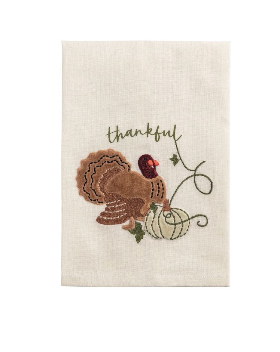 Turkey Gather Velvet Towel