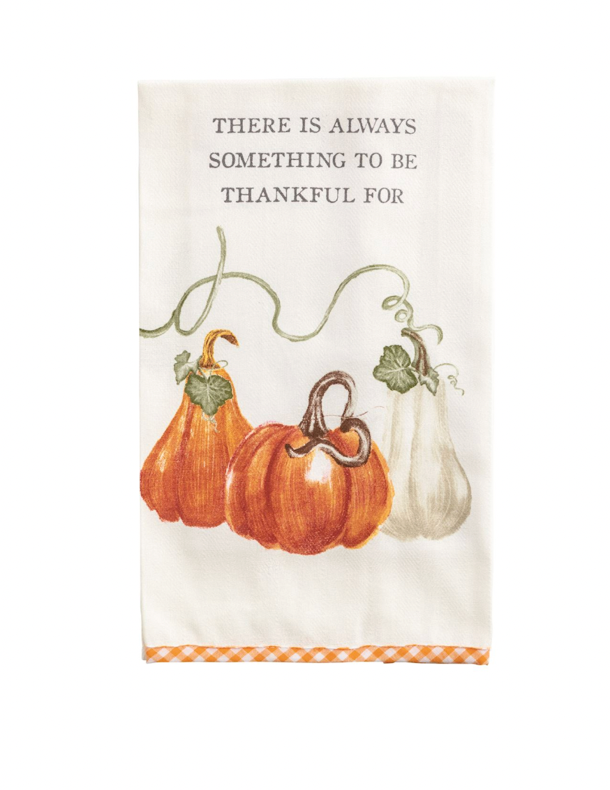 There Is Always Gingham Hem Towel