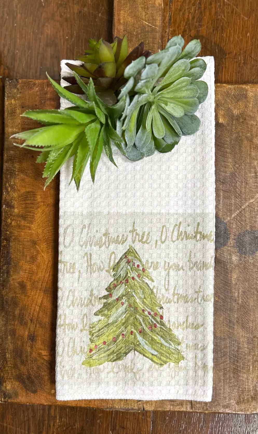 O Christmas Tree towel