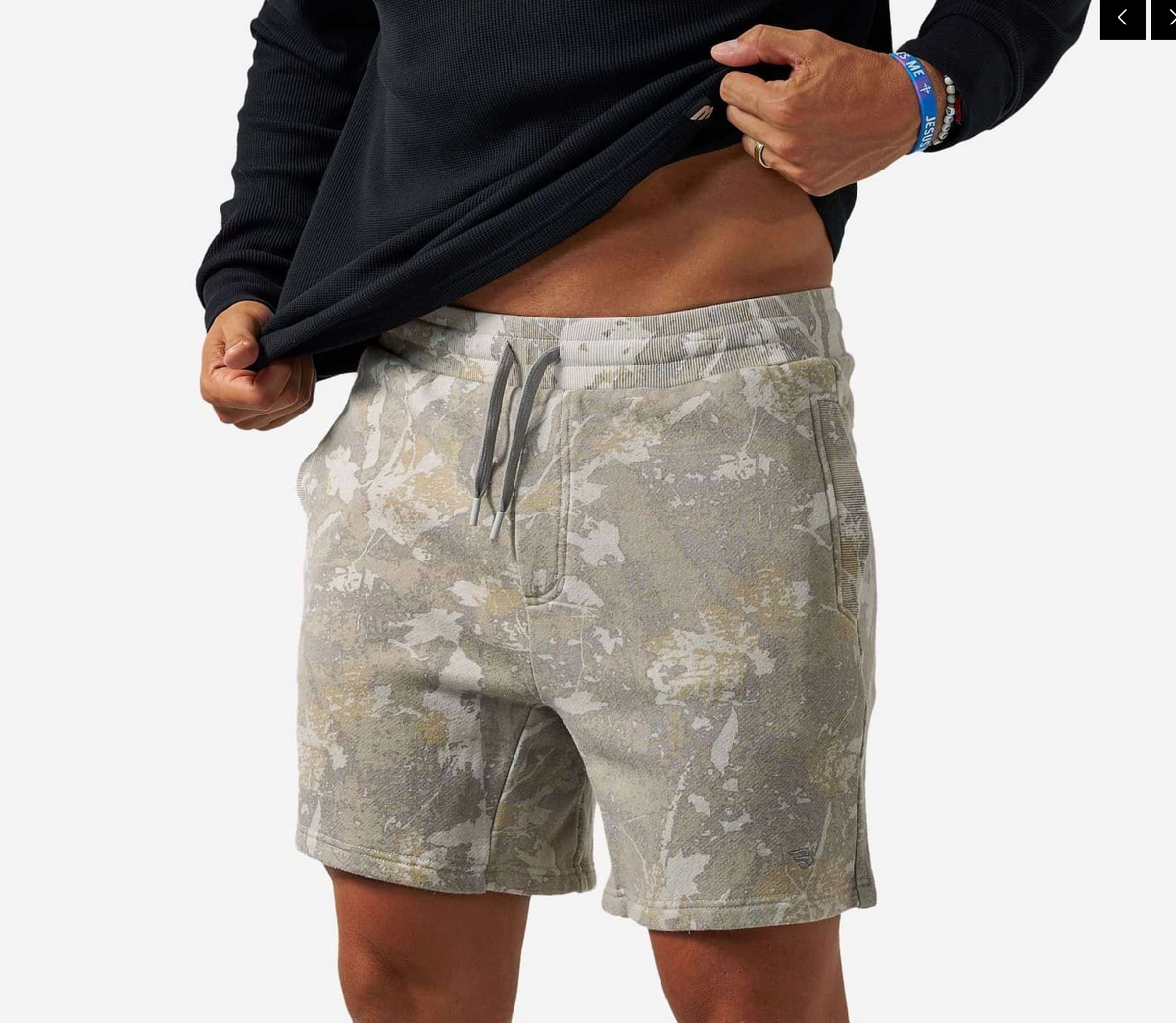 Vintage Washed Shorts- Drifter Camo