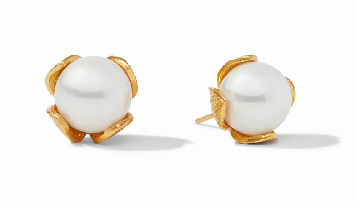 Penelope Stud-Pearl-L