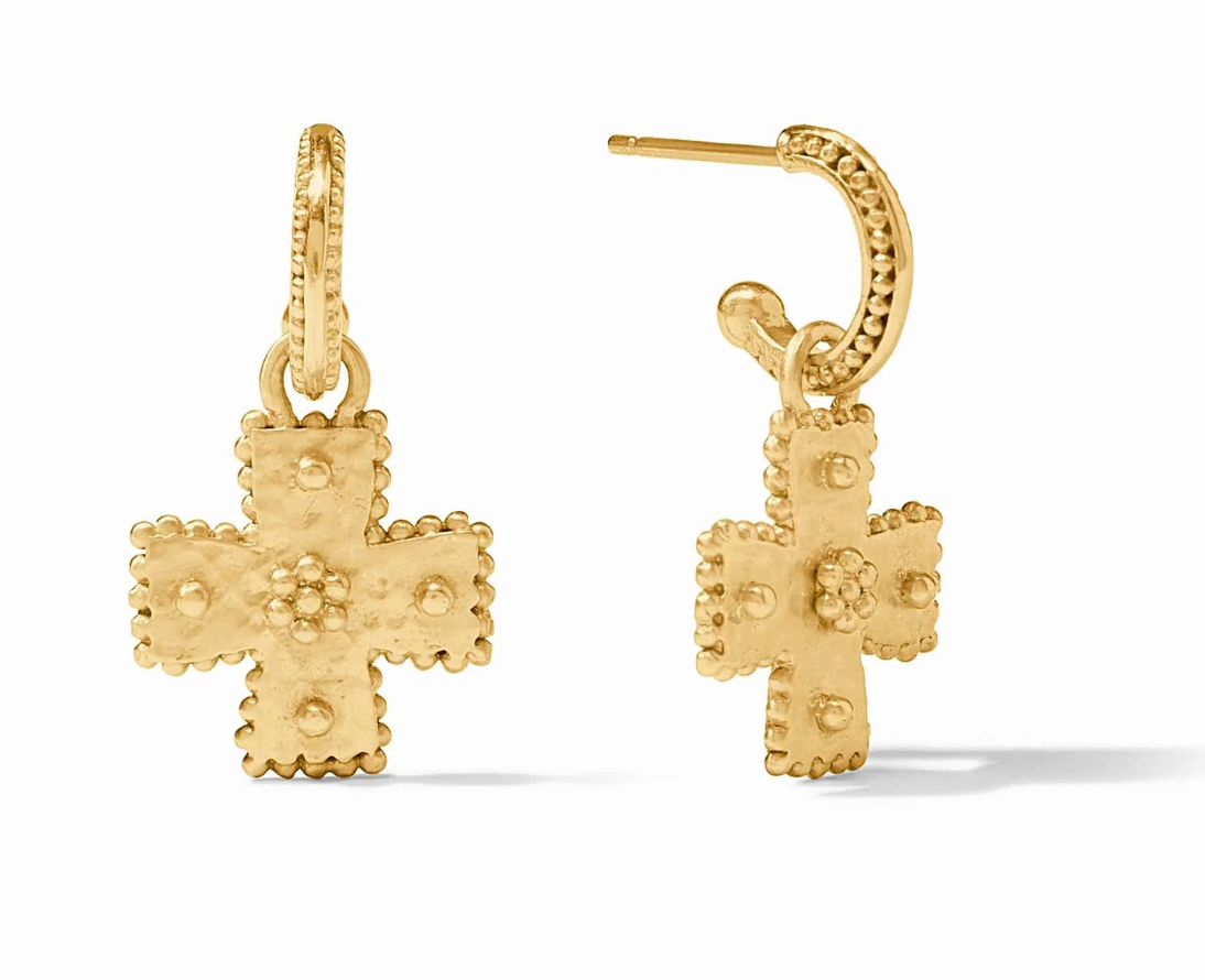 Canterbury Hoop & Charm Earring