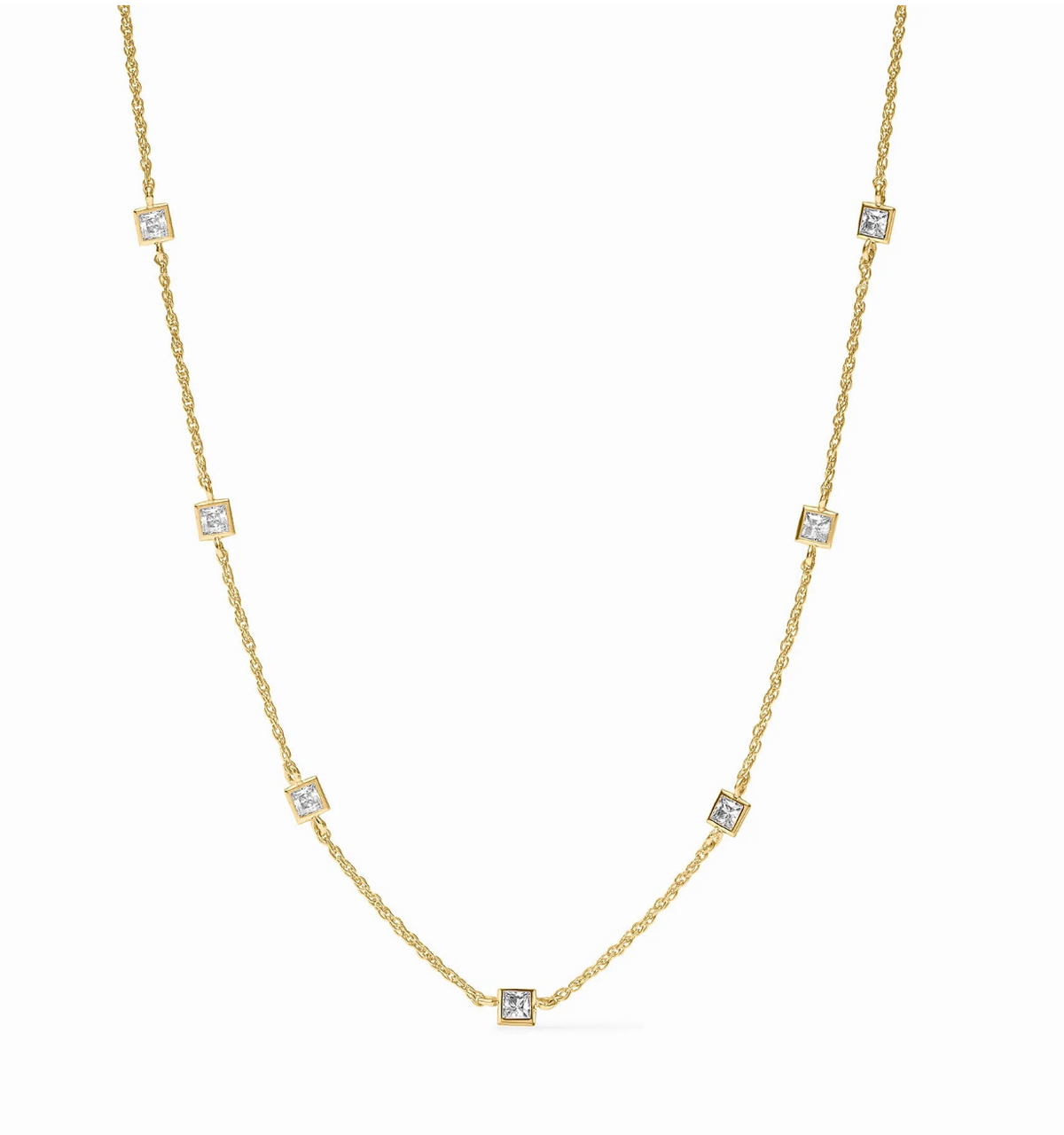 Jolie Delicate Station Necklace