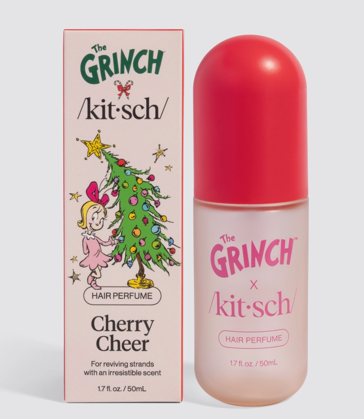 The Grinch X Kitsch Cherry Cheer Hair Perfume