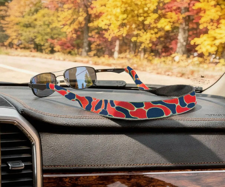 Ole Miss Color Sunglasses Strap
