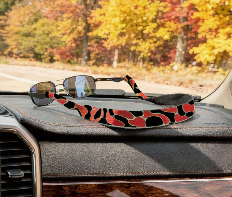 Georgia Bulldogs Color Sunglasses Strap