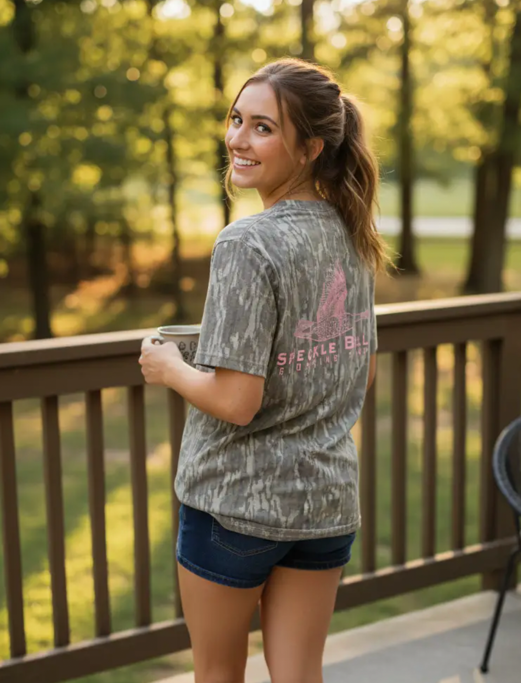 Mossy Oak Goose Pink Logo