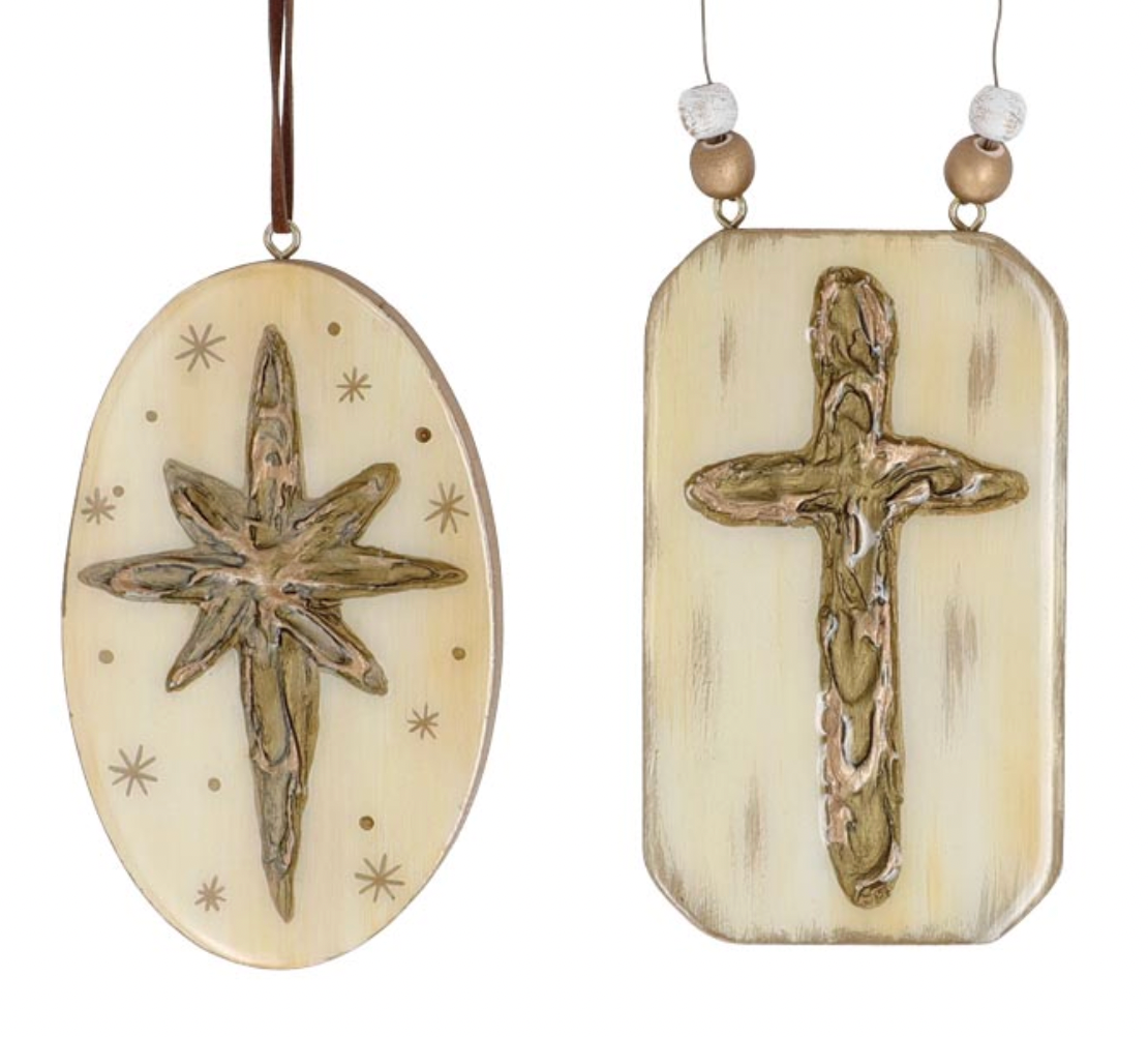 ASTD LACQUER FINISH WOODEN ORNAMENTS
