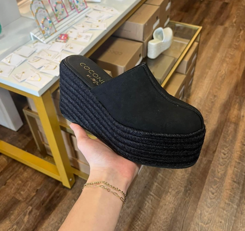 Teo Wedge Mules