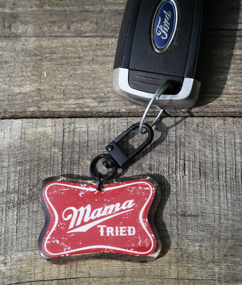 Scent South Men's Keychain Acrylic