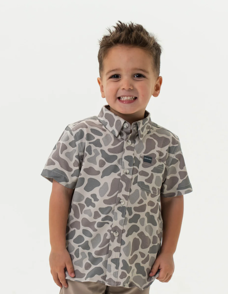 Youth Performance Button Up