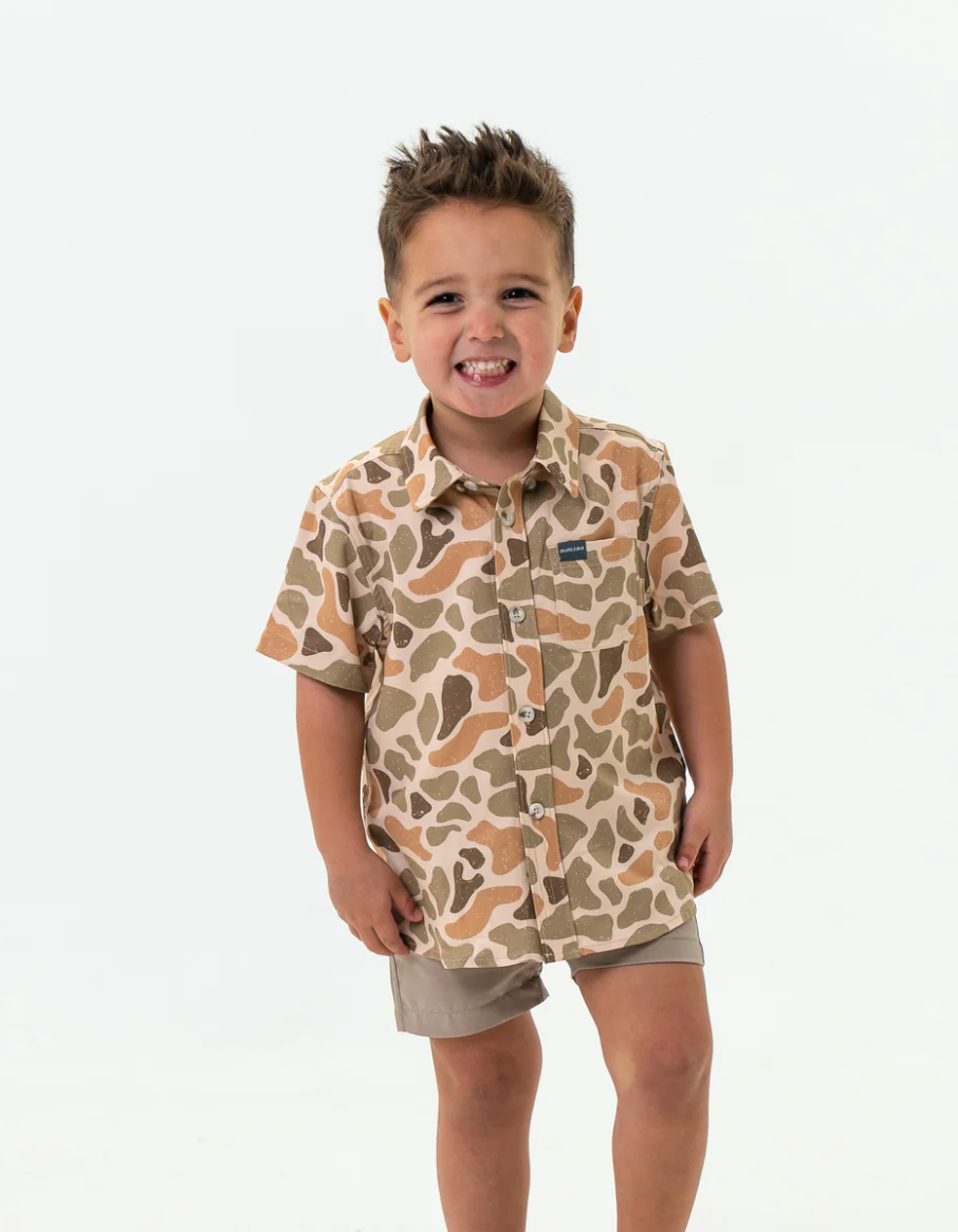 Youth Performance Button Up