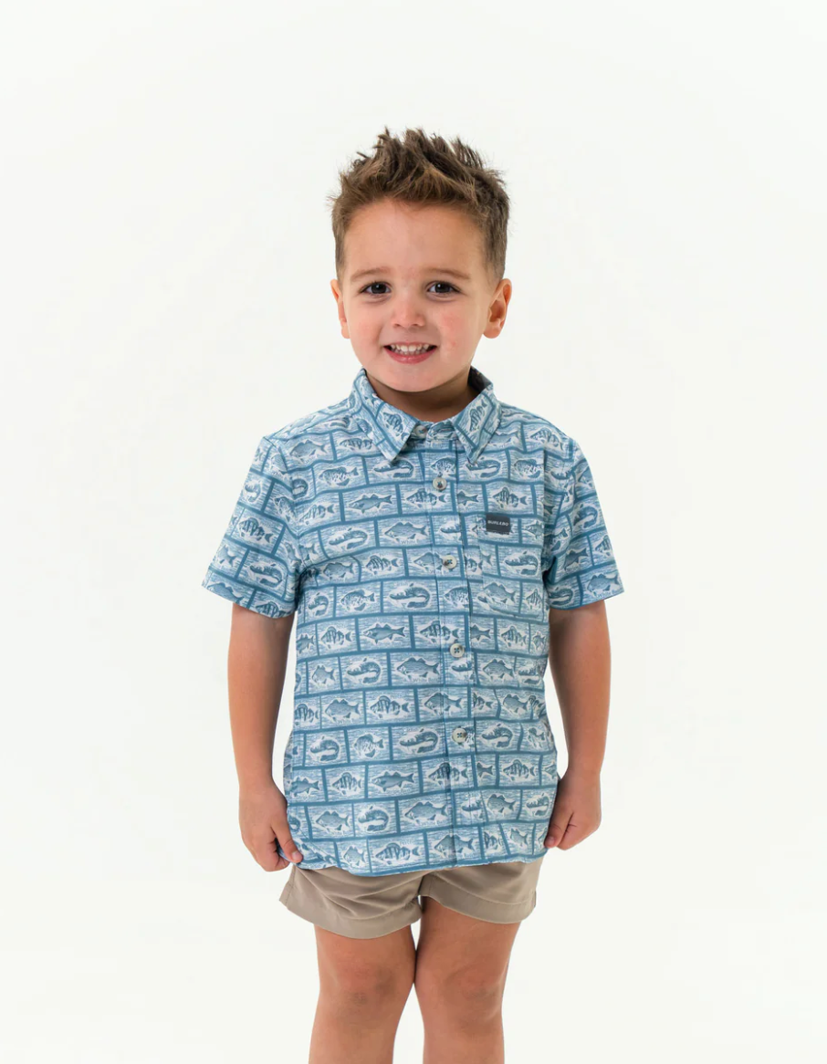 Youth Performance Button Up