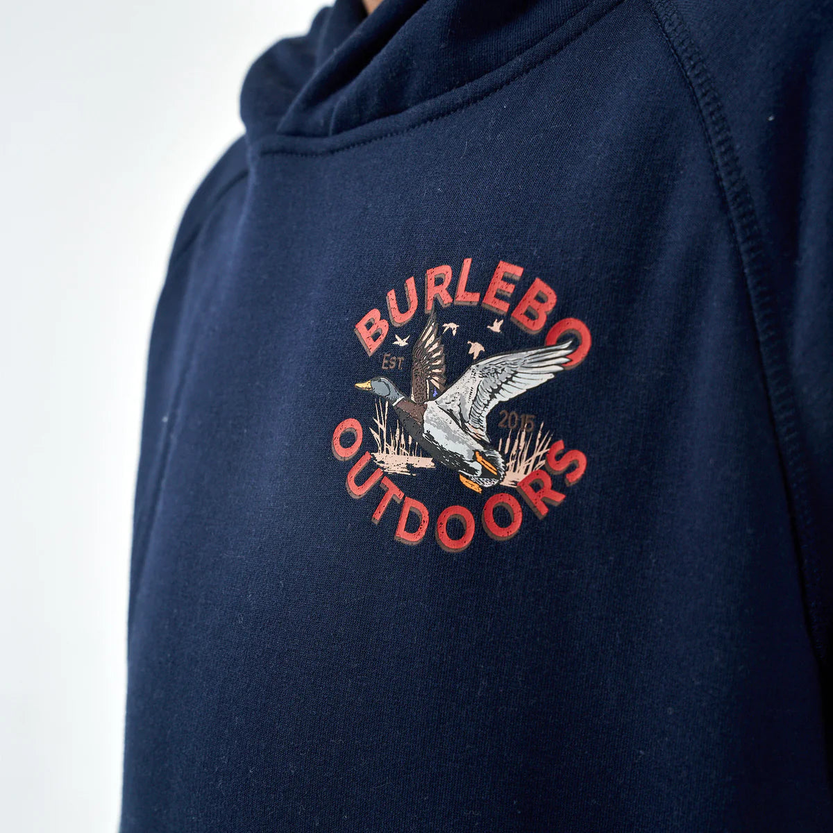 Youth Fleece Hoodie- Old School Duck Hunt