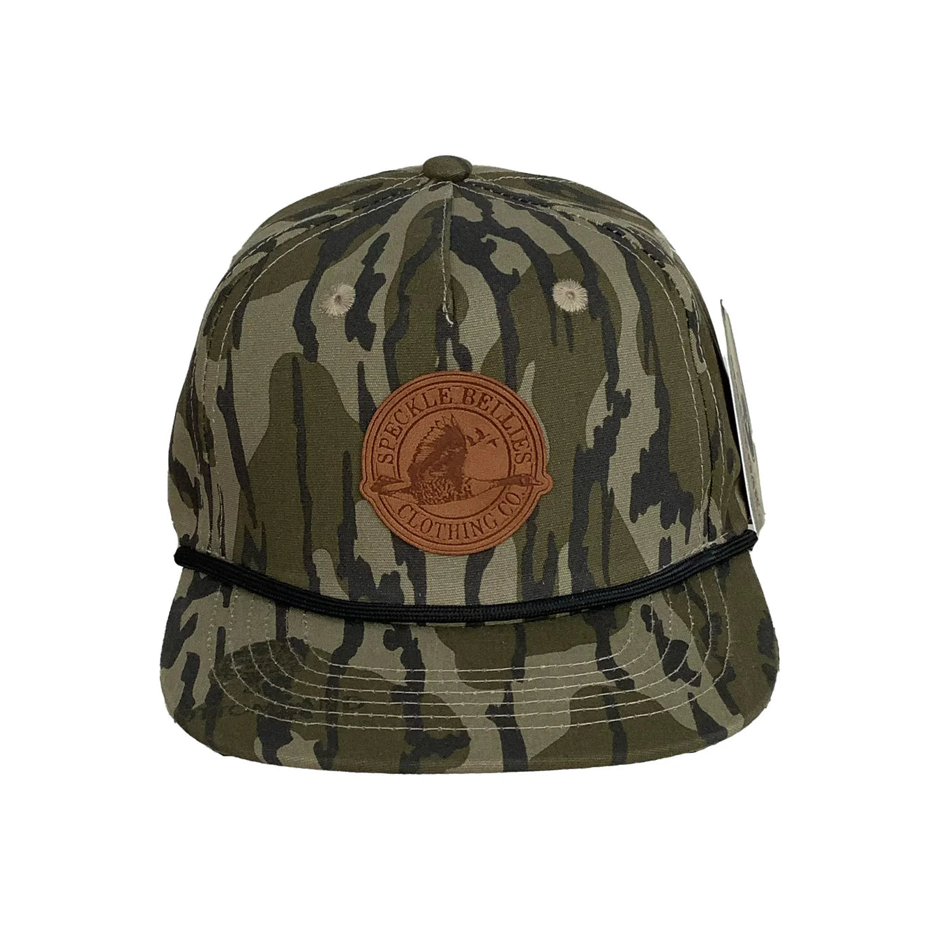 Circle Leather Patch Youth Cap- Bottomland Rope