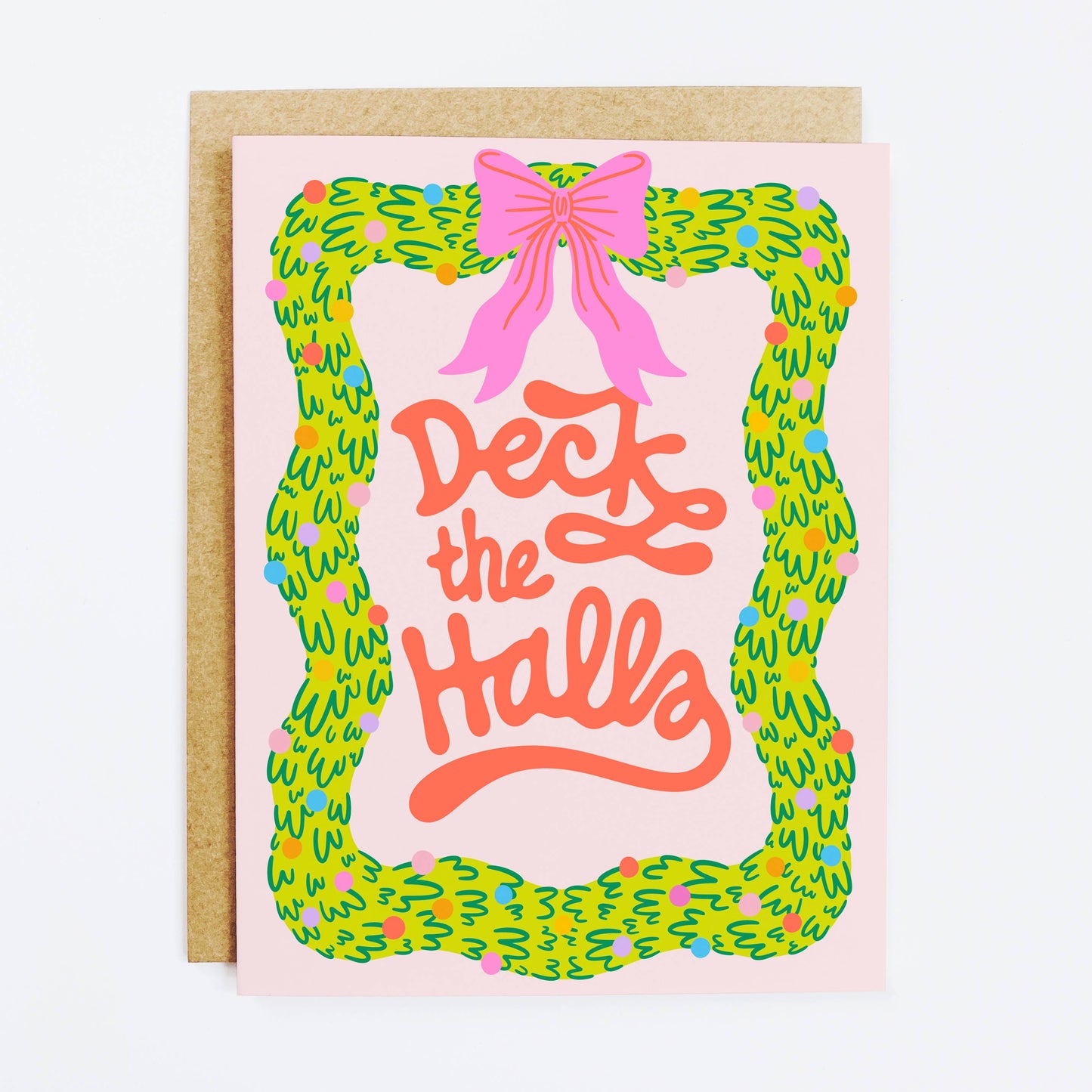 Deck The Halls Card