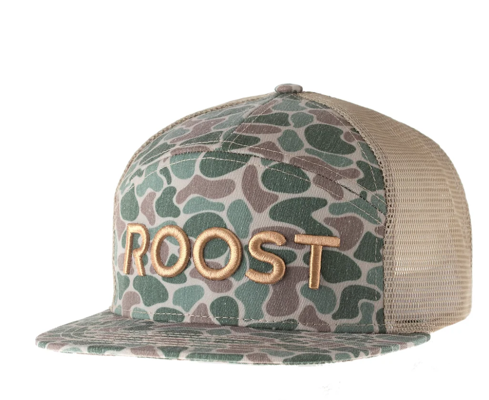 Roost RH-R-14 Camo Hi-Profile Logo Hat