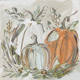 Fall Pumpkin Trio Square Pillow