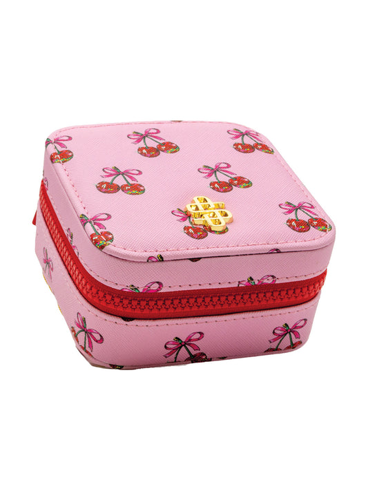 Small Jewelry Case-Cherry