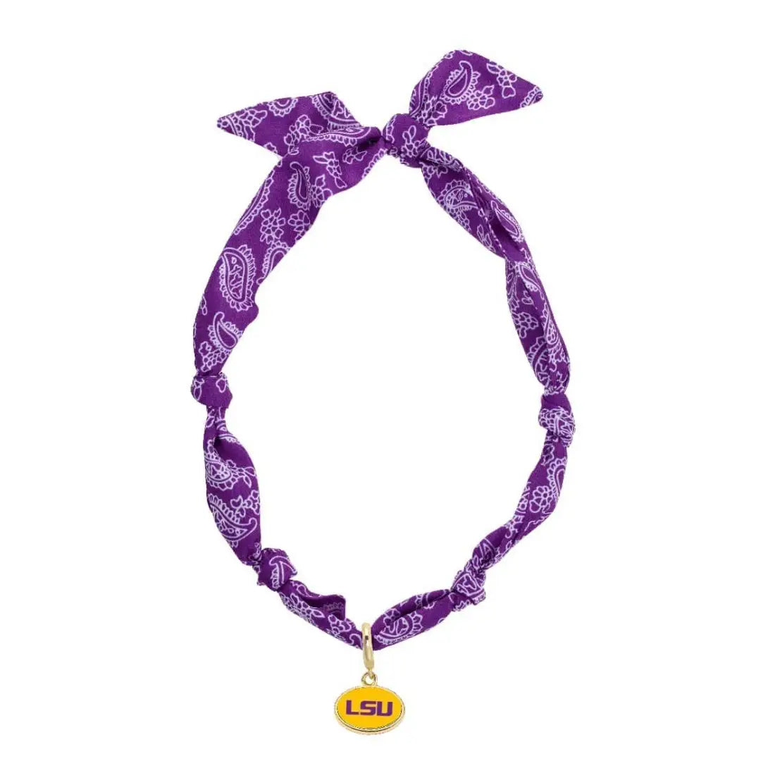 Logo Bandana Scarf Necklace