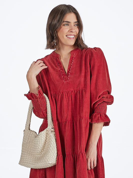 Braided Tote-Ivory