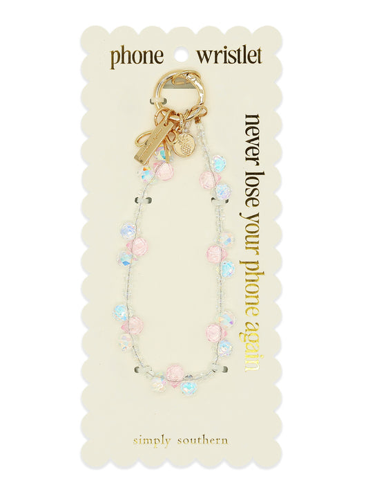 Phone Wristlet-Trio Pink