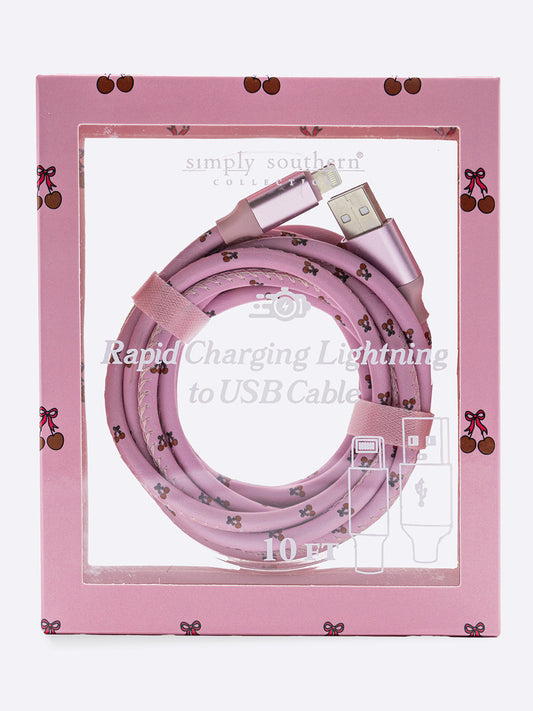 Tech Charger-Cherry