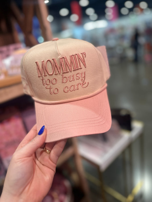 Embroidered Hat Mom