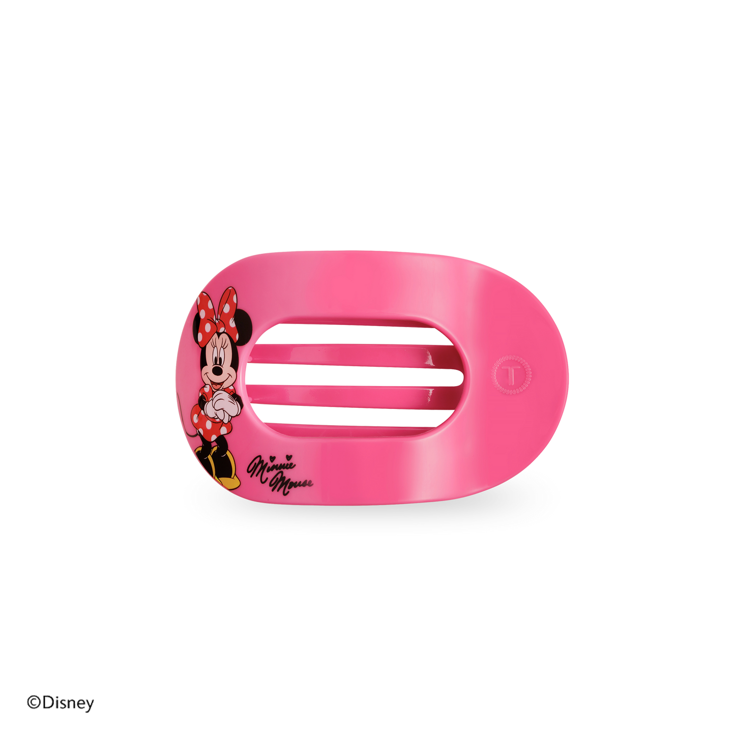 Flat Round Hair Clip | Small | Minnie Mouse