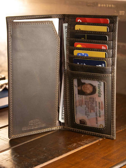 Mississippi State Bulldogs  Secretary Leather Wallet.