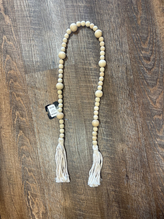 PDLA37 39.37" NAT. WOOD BEADS