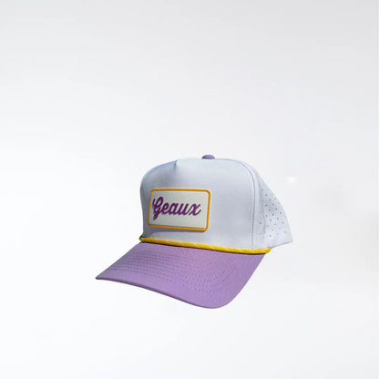 Geaux 2.0-White Rope Hat