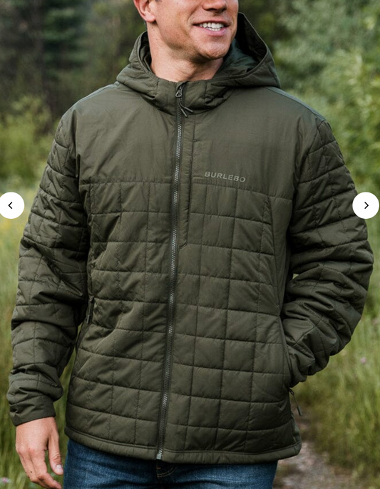 Puffer Jacket - Mallard Green